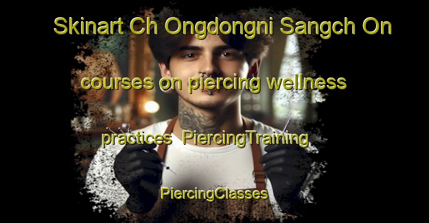 Skinart Ch Ongdongni Sangch On courses on piercing wellness practices | #PiercingTraining #PiercingClasses #SkinartTraining-Korea