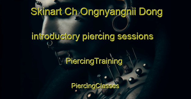 Skinart Ch Ongnyangnii Dong introductory piercing sessions | #PiercingTraining #PiercingClasses #SkinartTraining-Korea