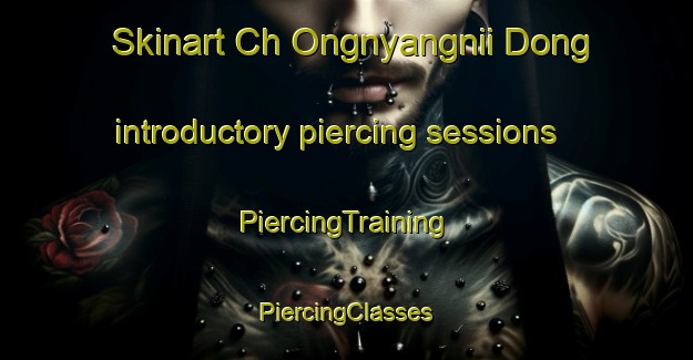 Skinart Ch Ongnyangnii Dong introductory piercing sessions | #PiercingTraining #PiercingClasses #SkinartTraining-Korea