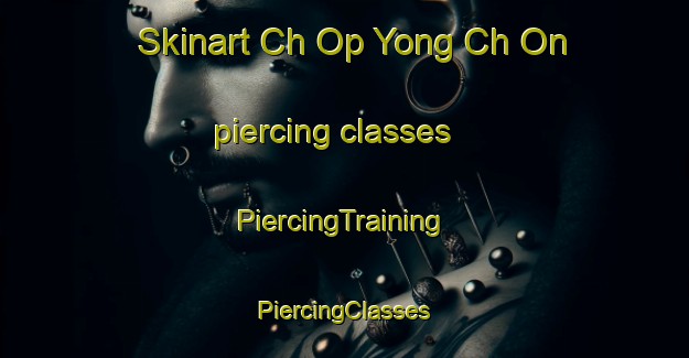 Skinart Ch Op Yong Ch On piercing classes | #PiercingTraining #PiercingClasses #SkinartTraining-Korea