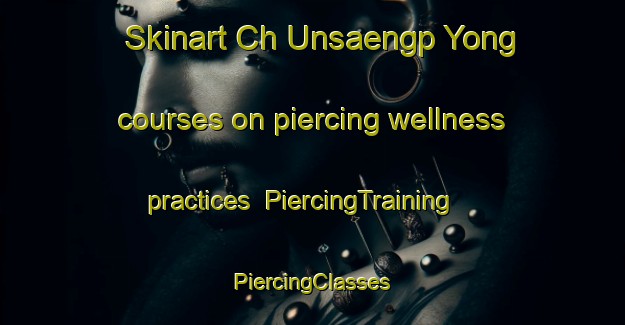 Skinart Ch Unsaengp Yong courses on piercing wellness practices | #PiercingTraining #PiercingClasses #SkinartTraining-Korea