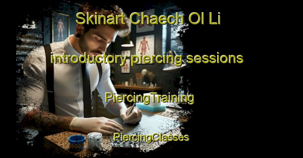 Skinart Chaech Ol Li introductory piercing sessions | #PiercingTraining #PiercingClasses #SkinartTraining-Korea