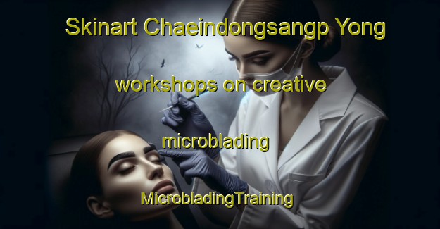 Skinart Chaeindongsangp Yong workshops on creative microblading | #MicrobladingTraining #MicrobladingClasses #SkinartTraining-Korea