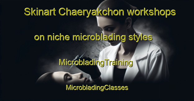 Skinart Chaeryakchon workshops on niche microblading styles | #MicrobladingTraining #MicrobladingClasses #SkinartTraining-Korea