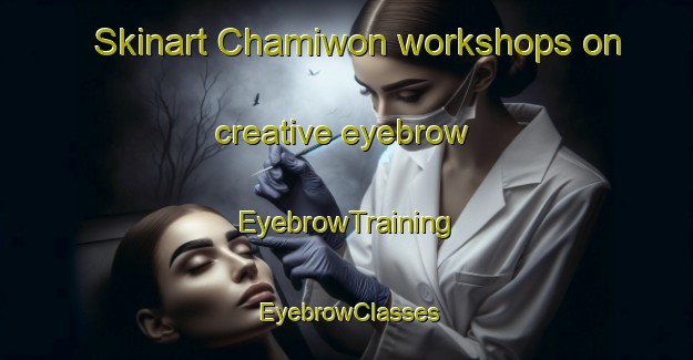 Skinart Chamiwon workshops on creative eyebrow | EyebrowTraining | EyebrowClasses | SkinartTraining-Korea