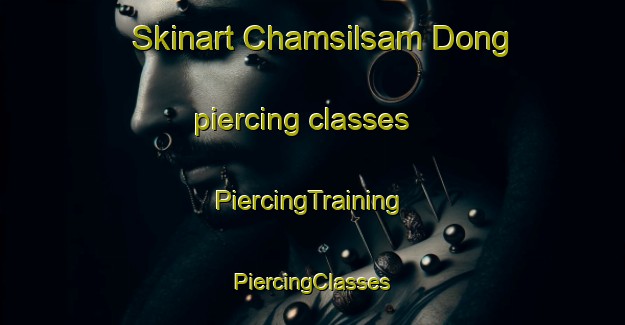 Skinart Chamsilsam Dong piercing classes | #PiercingTraining #PiercingClasses #SkinartTraining-Korea