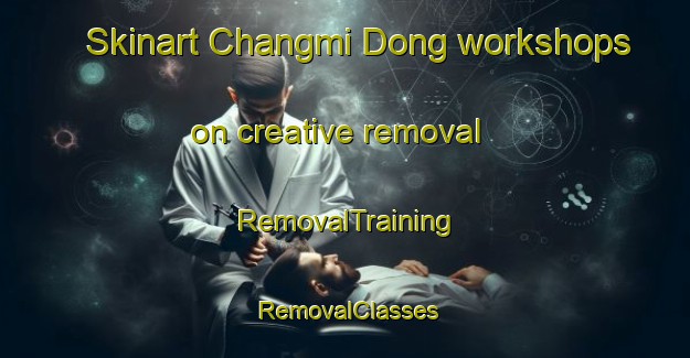 Skinart Changmi Dong workshops on creative removal | RemovalTraining | RemovalClasses | SkinartTraining-Korea