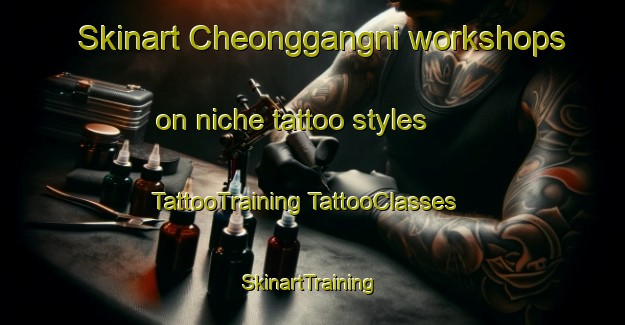 Skinart Cheonggangni workshops on niche tattoo styles | #TattooTraining #TattooClasses #SkinartTraining-Korea