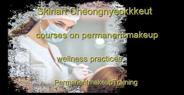 Skinart Cheongnyeokkkeut courses on permanent makeup wellness practices | #PermanentmakeupTraining #PermanentmakeupClasses #SkinartTraining-Korea