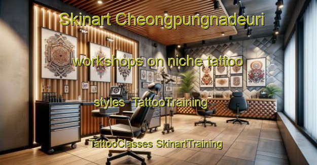 Skinart Cheongpungnadeuri workshops on niche tattoo styles | #TattooTraining #TattooClasses #SkinartTraining-Korea