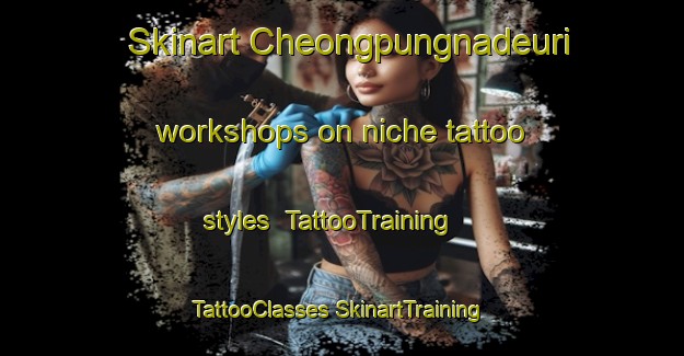 Skinart Cheongpungnadeuri workshops on niche tattoo styles | #TattooTraining #TattooClasses #SkinartTraining-Korea