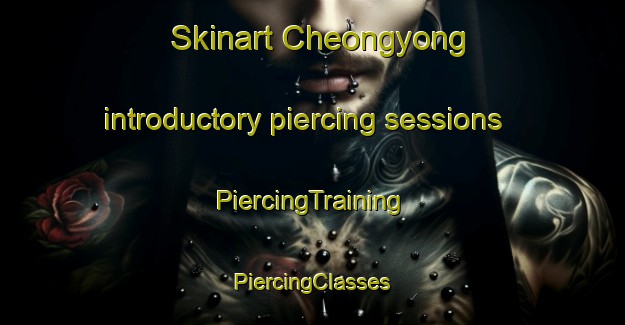 Skinart Cheongyong introductory piercing sessions | #PiercingTraining #PiercingClasses #SkinartTraining-Korea