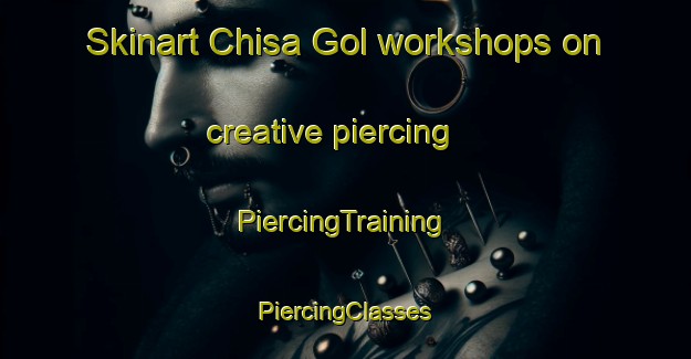 Skinart Chisa Gol workshops on creative piercing | #PiercingTraining #PiercingClasses #SkinartTraining-Korea