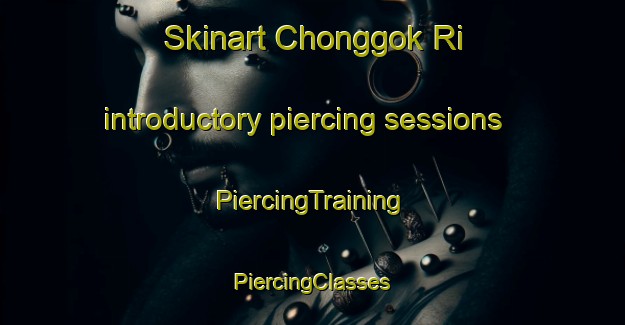 Skinart Chonggok Ri introductory piercing sessions | #PiercingTraining #PiercingClasses #SkinartTraining-Korea