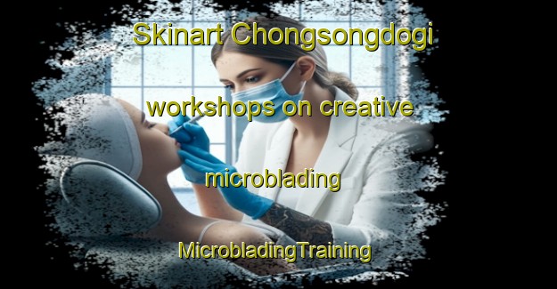 Skinart Chongsongdogi workshops on creative microblading | #MicrobladingTraining #MicrobladingClasses #SkinartTraining-Korea