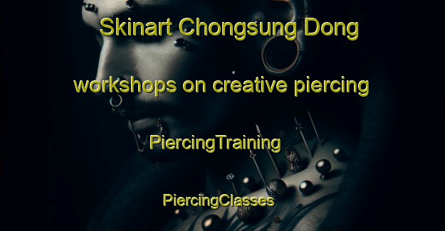 Skinart Chongsung Dong workshops on creative piercing | PiercingTraining | PiercingClasses | SkinartTraining-Korea