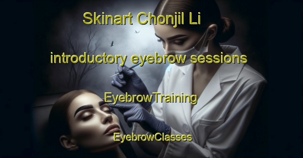 Skinart Chonjil Li introductory eyebrow sessions | EyebrowTraining | EyebrowClasses | SkinartTraining-Korea