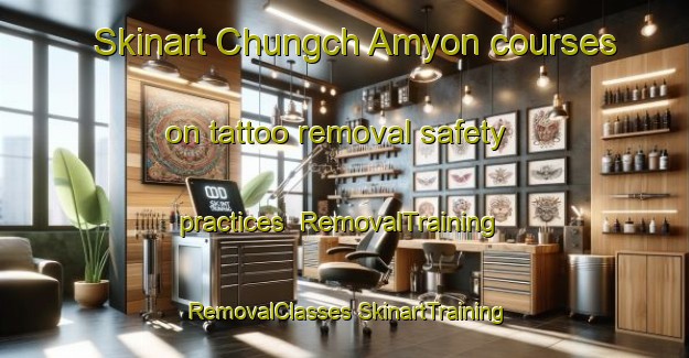 Skinart Chungch Amyon courses on tattoo removal safety practices | #RemovalTraining #RemovalClasses #SkinartTraining-Korea