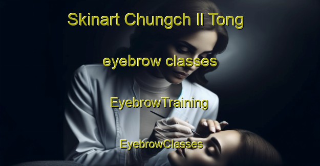 Skinart Chungch Il Tong eyebrow classes | EyebrowTraining | EyebrowClasses | SkinartTraining-Korea