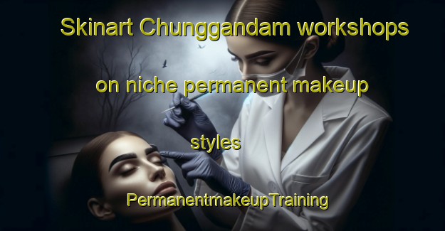 Skinart Chunggandam workshops on niche permanent makeup styles | PermanentmakeupTraining | PermanentmakeupClasses | SkinartTraining-Korea
