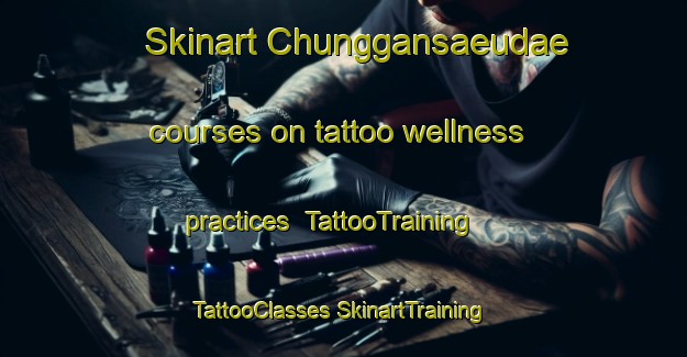 Skinart Chunggansaeudae courses on tattoo wellness practices | #TattooTraining #TattooClasses #SkinartTraining-Korea