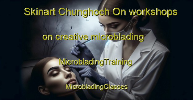 Skinart Chunghoch On workshops on creative microblading | #MicrobladingTraining #MicrobladingClasses #SkinartTraining-Korea