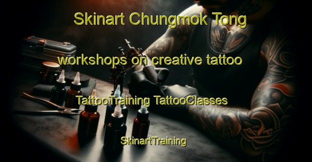 Skinart Chungmok Tong workshops on creative tattoo | #TattooTraining #TattooClasses #SkinartTraining-Korea