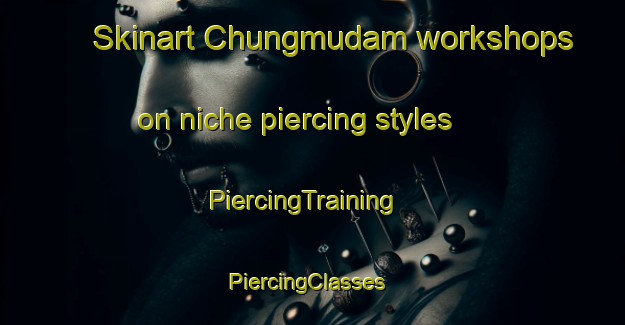 Skinart Chungmudam workshops on niche piercing styles | PiercingTraining | PiercingClasses | SkinartTraining-Korea