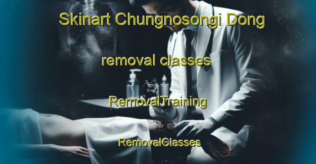 Skinart Chungnosongi Dong removal classes | RemovalTraining | RemovalClasses | SkinartTraining-Korea
