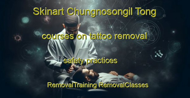 Skinart Chungnosongil Tong courses on tattoo removal safety practices | #RemovalTraining #RemovalClasses #SkinartTraining-Korea