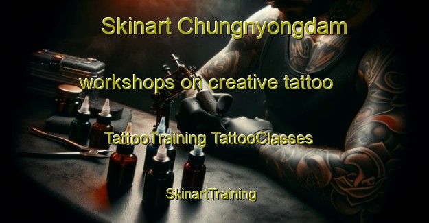 Skinart Chungnyongdam workshops on creative tattoo | #TattooTraining #TattooClasses #SkinartTraining-Korea