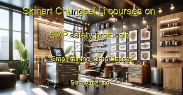 Skinart Chungsal Li courses on SMP safety protocols | SmpTraining | SmpClasses | SkinartTraining-Korea