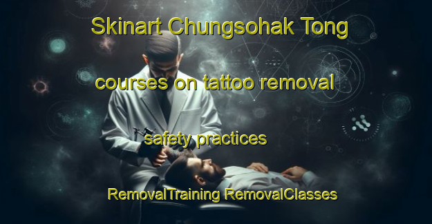 Skinart Chungsohak Tong courses on tattoo removal safety practices | #RemovalTraining #RemovalClasses #SkinartTraining-Korea