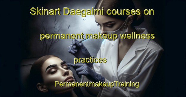 Skinart Daegalmi courses on permanent makeup wellness practices | #PermanentmakeupTraining #PermanentmakeupClasses #SkinartTraining-Korea