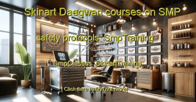 Skinart Daegwan courses on SMP safety protocols | SmpTraining | SmpClasses | SkinartTraining-Korea