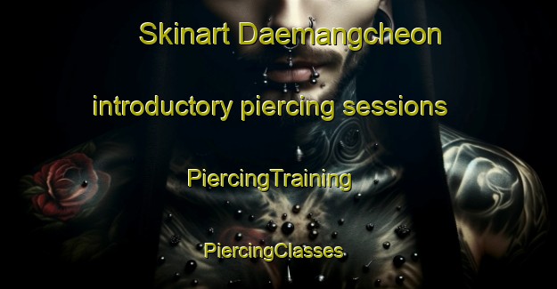 Skinart Daemangcheon introductory piercing sessions | PiercingTraining | PiercingClasses | SkinartTraining-Korea
