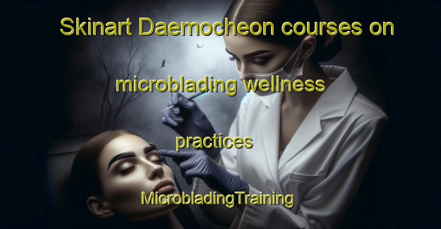 Skinart Daemocheon courses on microblading wellness practices | #MicrobladingTraining #MicrobladingClasses #SkinartTraining-Korea