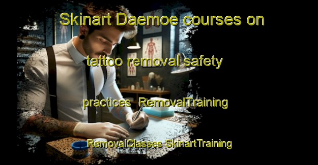 Skinart Daemoe courses on tattoo removal safety practices | #RemovalTraining #RemovalClasses #SkinartTraining-Korea