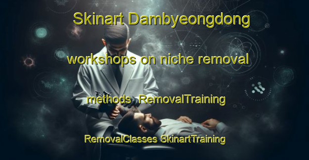 Skinart Dambyeongdong workshops on niche removal methods | #RemovalTraining #RemovalClasses #SkinartTraining-Korea