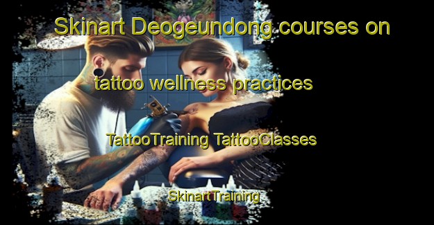 Skinart Deogeundong courses on tattoo wellness practices | #TattooTraining #TattooClasses #SkinartTraining-Korea