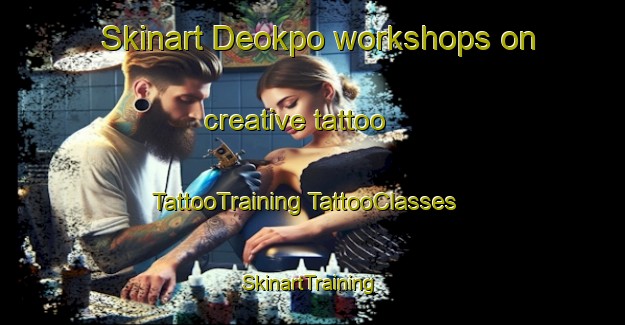 Skinart Deokpo workshops on creative tattoo | #TattooTraining #TattooClasses #SkinartTraining-Korea