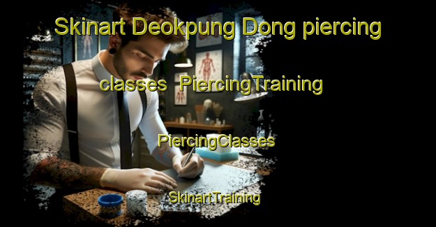 Skinart Deokpung Dong piercing classes | #PiercingTraining #PiercingClasses #SkinartTraining-Korea