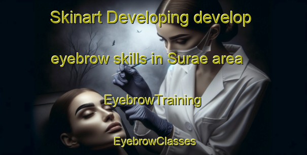Skinart Developing develop eyebrow skills in Surae area | EyebrowTraining | EyebrowClasses | SkinartTraining-Korea