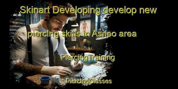 Skinart Developing develop new piercing skills in Asiteo area | #PiercingTraining #PiercingClasses #SkinartTraining-Korea