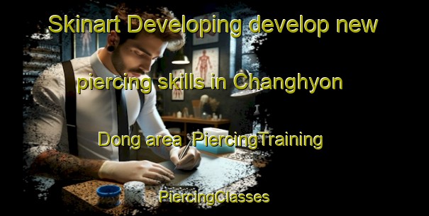 Skinart Developing develop new piercing skills in Changhyon Dong area | #PiercingTraining #PiercingClasses #SkinartTraining-Korea