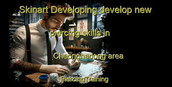 Skinart Developing develop new piercing skills in Cheonghadong area | #PiercingTraining #PiercingClasses #SkinartTraining-Korea