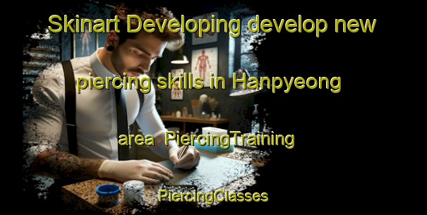 Skinart Developing develop new piercing skills in Hanpyeong area | #PiercingTraining #PiercingClasses #SkinartTraining-Korea