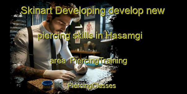 Skinart Developing develop new piercing skills in Hasamgi area | PiercingTraining | PiercingClasses | SkinartTraining-Korea