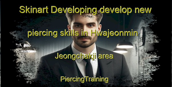 Skinart Developing develop new piercing skills in Hwajeonmin Jeongchakji area | #PiercingTraining #PiercingClasses #SkinartTraining-Korea