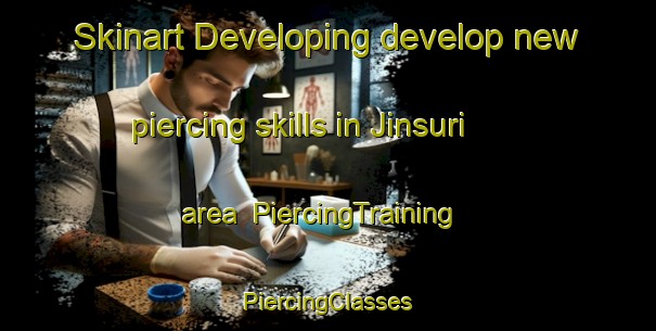 Skinart Developing develop new piercing skills in Jinsuri area | #PiercingTraining #PiercingClasses #SkinartTraining-Korea